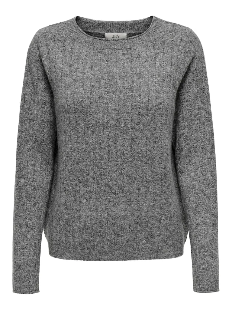 Yuma Life Knit - Medium Grey Melange
